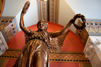 Statue of "Genius of Connecticut" in Connecticut State Capitol