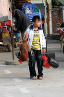 School Boy & Chicken