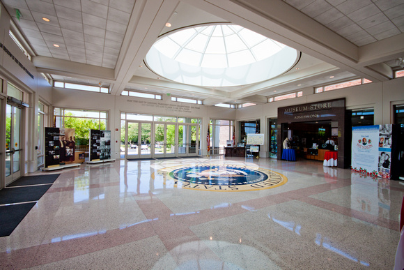 Lobby of Nixon Library, Yorba Linda, CA