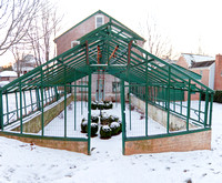 Kentlands Greenhouse in Snow (1 of 1)