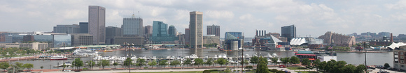 Panorama of Inner Harbor from Federal Hill II
