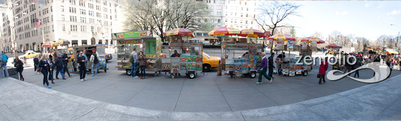 Park Plaza Food Carts Panorama