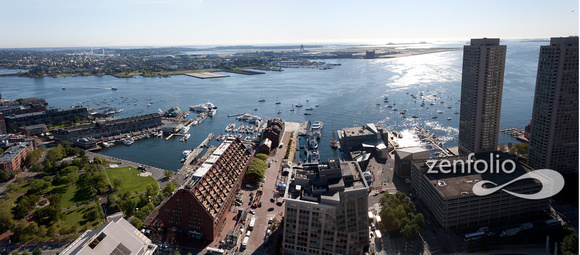 Boston Aerial Panorama VI