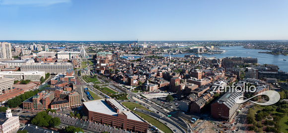 Boston Aerial Panorama V